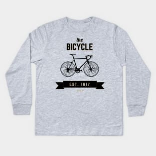 Bicycle rider Kids Long Sleeve T-Shirt